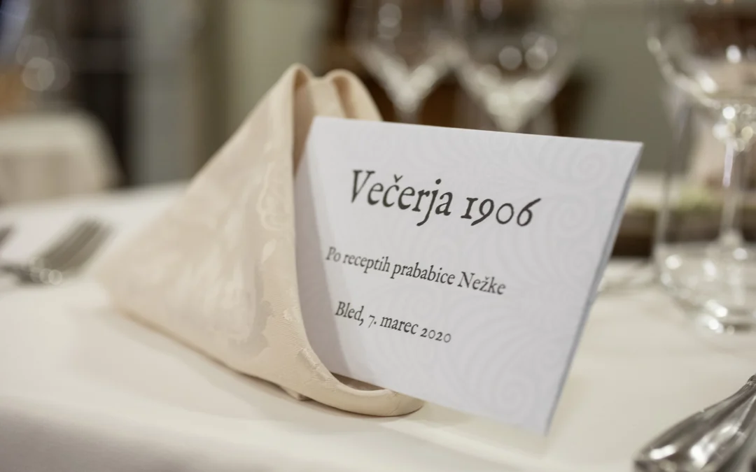 Večerja za posebne priložnosti – privoščite si doživetje